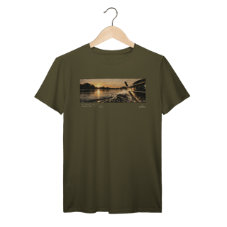 Nome do produto O Tempo do Rio — T-Shirt Prime GARATEIA