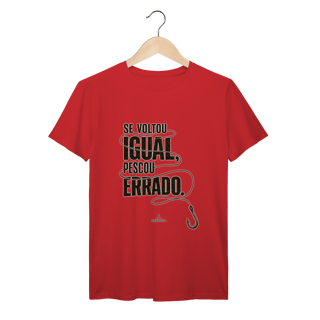 Nome do produto Se voltou igual... T-Shirt Prime