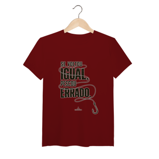 Nome do produto Se voltou igual... T-Shirt Tech