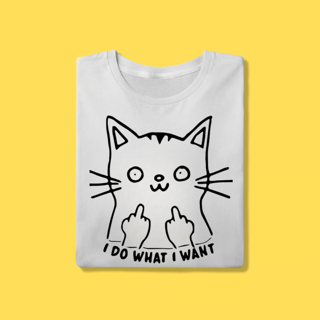 Camiseta Gato I do what i want