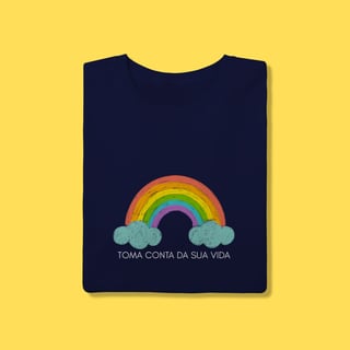 Nome do produto Camiseta Toma conta da sua vida