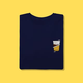 Nome do produto Camiseta am café pm cerveja