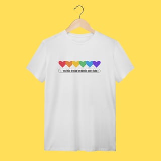 Nome do produto Camiseta você não precisa ter opinião sobre tudo