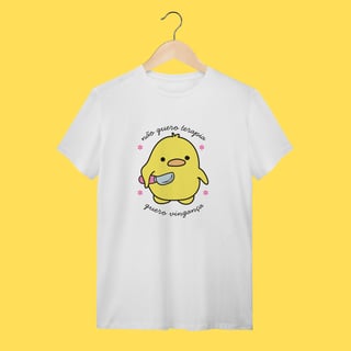 Nome do produto Camiseta não quero terapia ,quero vingança