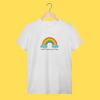 Nome do produto Camiseta Toma conta da sua vida