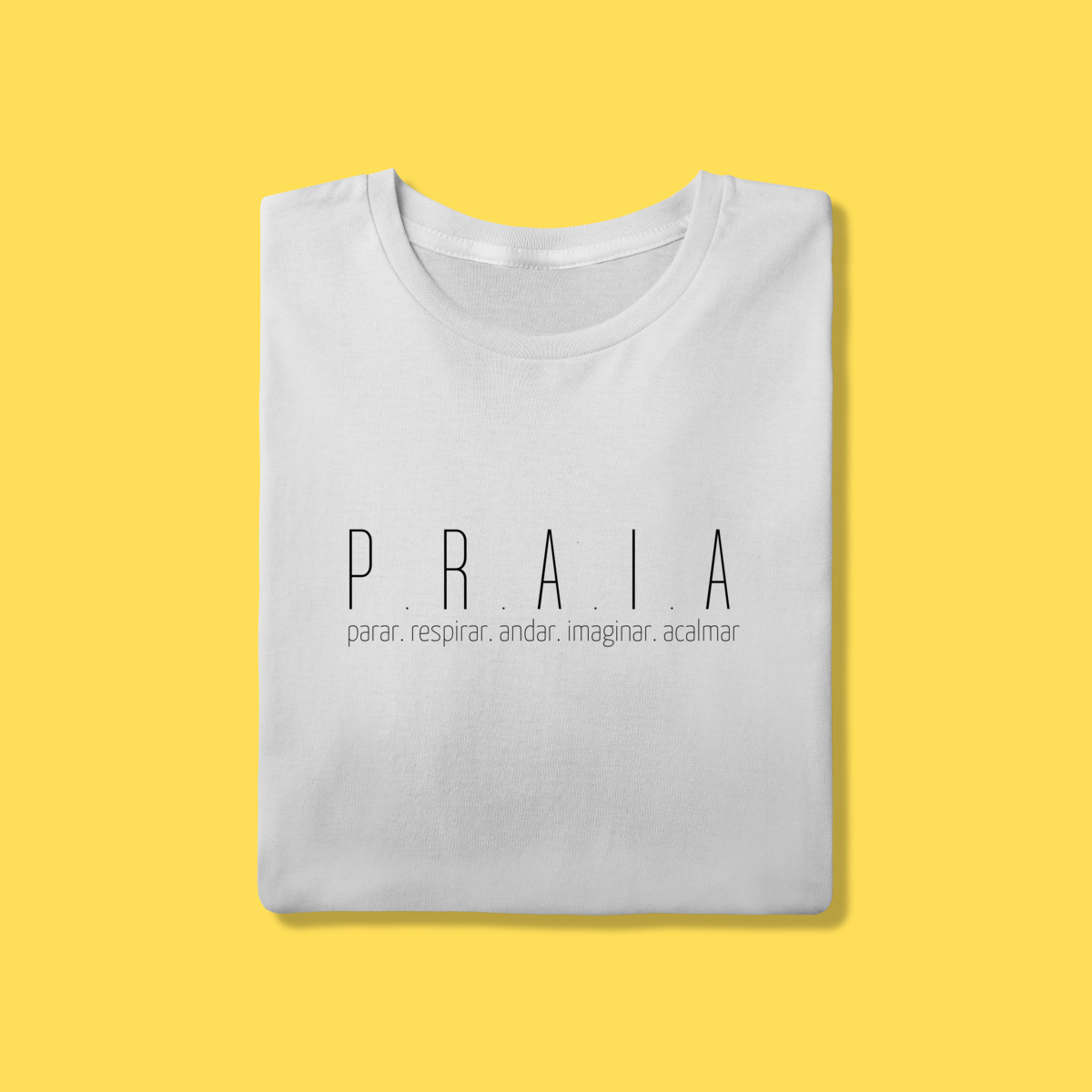 Nome do produto: Camiseta PRAIA