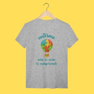 Nome do produto Camiseta Autismo não se cura se compreende