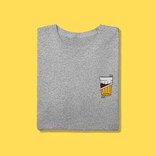 Nome do produto Camiseta am café pm cerveja