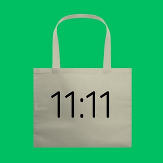 Nome do produto Ecobag 11:11 onze e onze