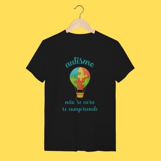 Camiseta Autismo não se cura se compreende