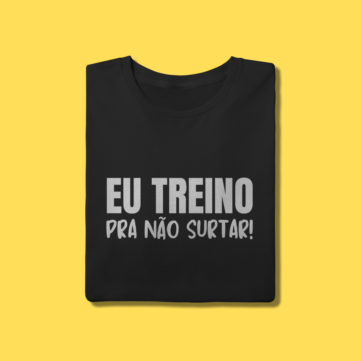 Nome do produto: Camiseta eu treino pra não surtar