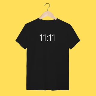 Nome do produto Camiseta 11:11 onze e onze