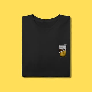 Camiseta am café pm cerveja