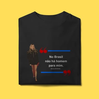 Nome do produto Oversized No Brasil não há homem pra mim