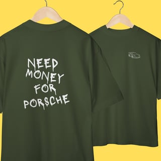 Nome do produto Oversized Need Money for Porsche