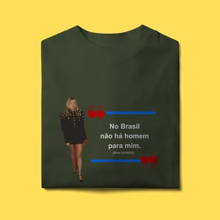 Nome do produto Oversized No Brasil não há homem pra mim