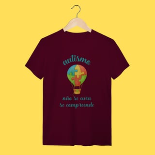 Nome do produto Camiseta Autismo não se cura se compreende