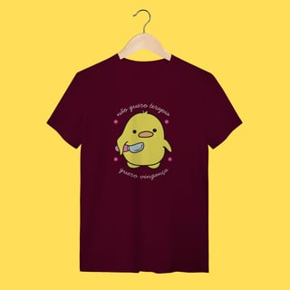 Nome do produto Camiseta não quero terapia ,quero vingança