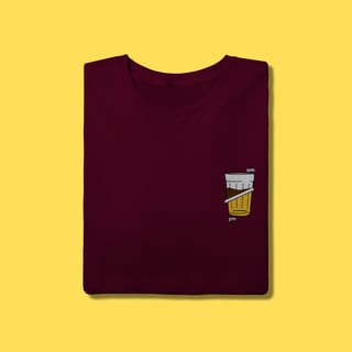 Nome do produto Camiseta am café pm cerveja