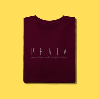 Nome do produto Camiseta PRAIA
