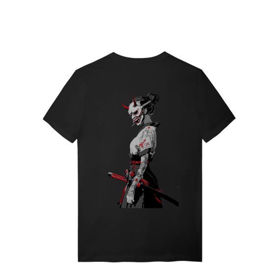 Camiseta Oni Samurai – A Lenda Anda Entre Nós