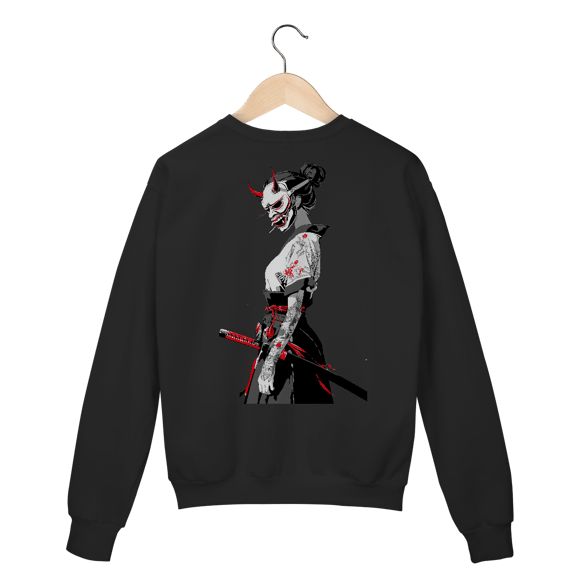  Moletom Oni Samurai – A Lenda Anda Entre Nós
