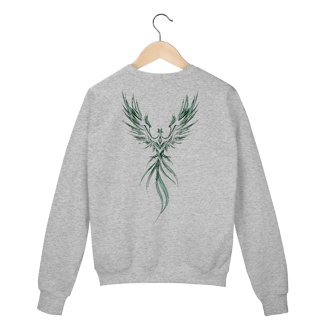 Nome do produto Moletom Fênix Tribal – Renascido do Caos
