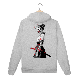 Nome do produto  Moletom Canguru Oni Samurai – A Lenda Anda Entre Nós