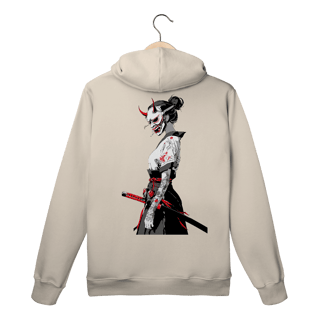Nome do produto  Moletom Canguru Oni Samurai – A Lenda Anda Entre Nós