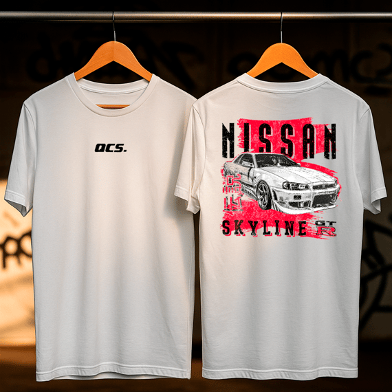 Camisa Masculina - Nissan Skyline