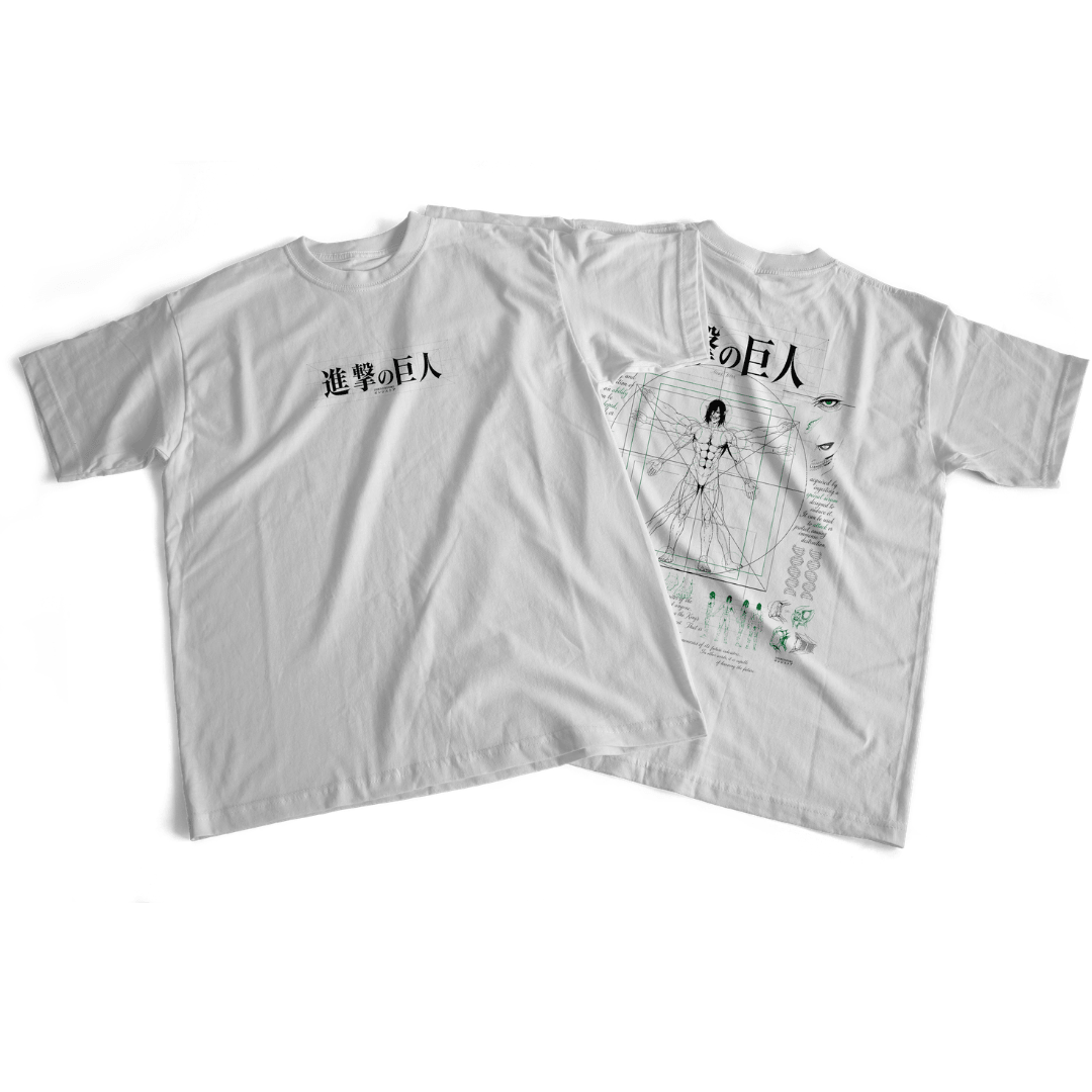 Camiseta frente e verso Anatomy Titan