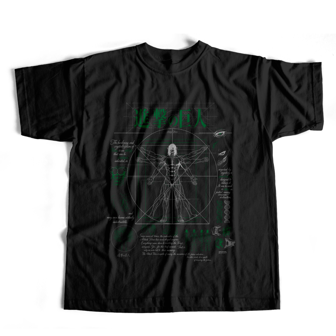 Camiseta Anatomy Titan - cor escura