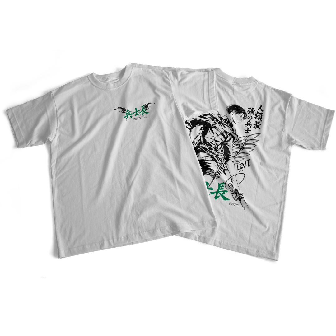 Camiseta frente e verso Asthetic Levi