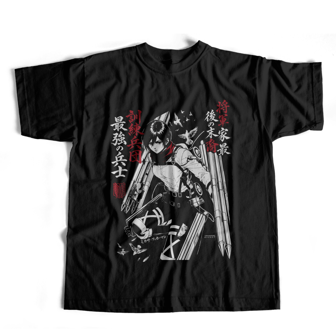 Camiseta Freedom Mikasa - cor escura