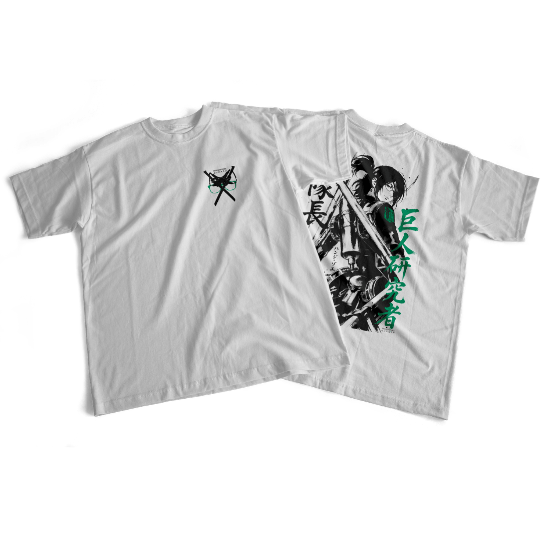 Camiseta frente e verso Reseacher Zoe