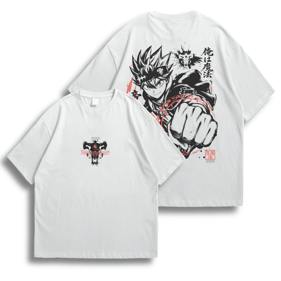 Oversize frente e verso Anti Magic Asta