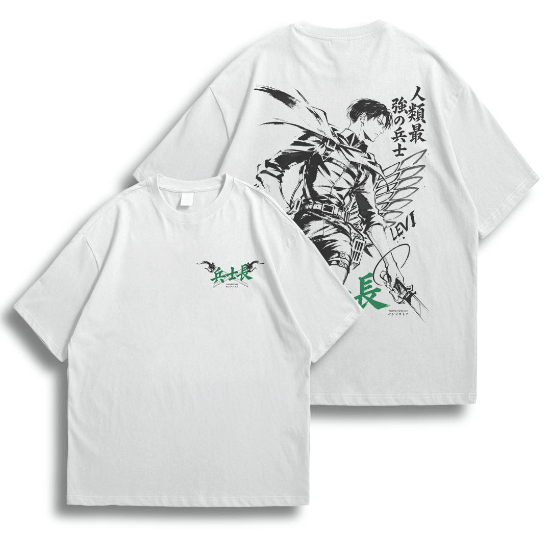 Oversize frente e verso Aesthetic Levi