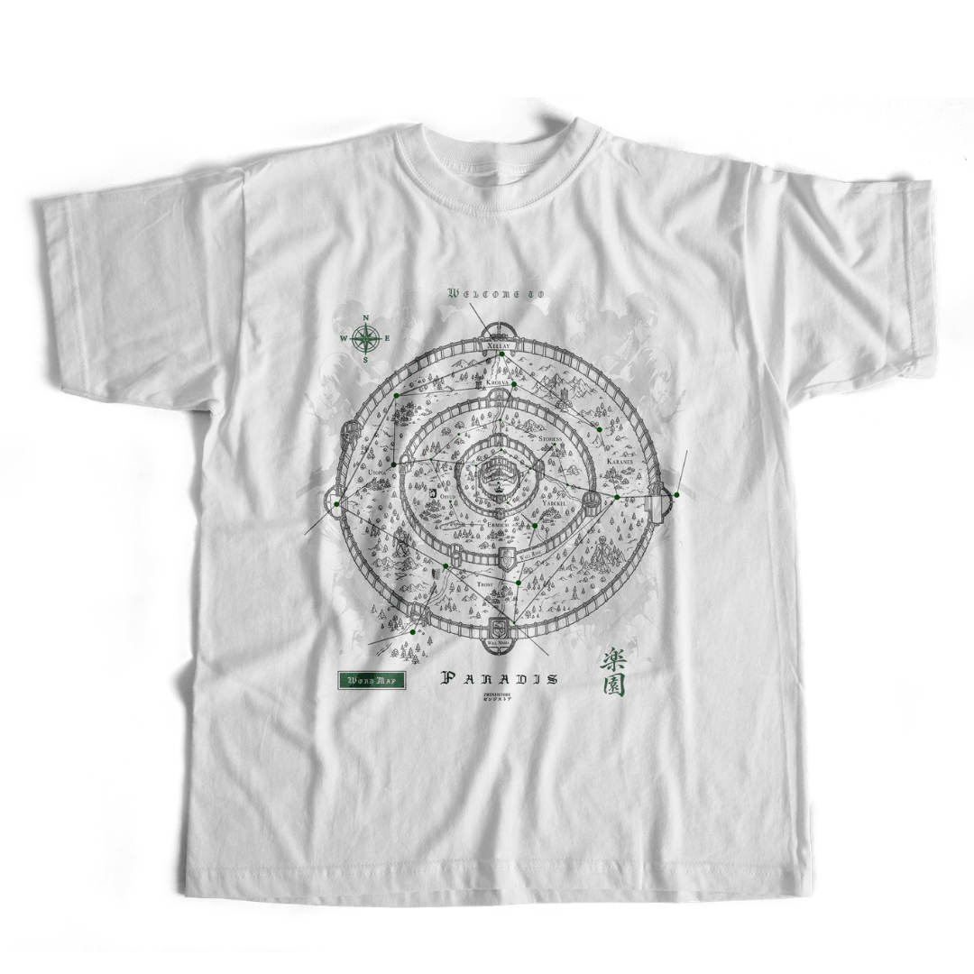 Camiseta Paradis World Map