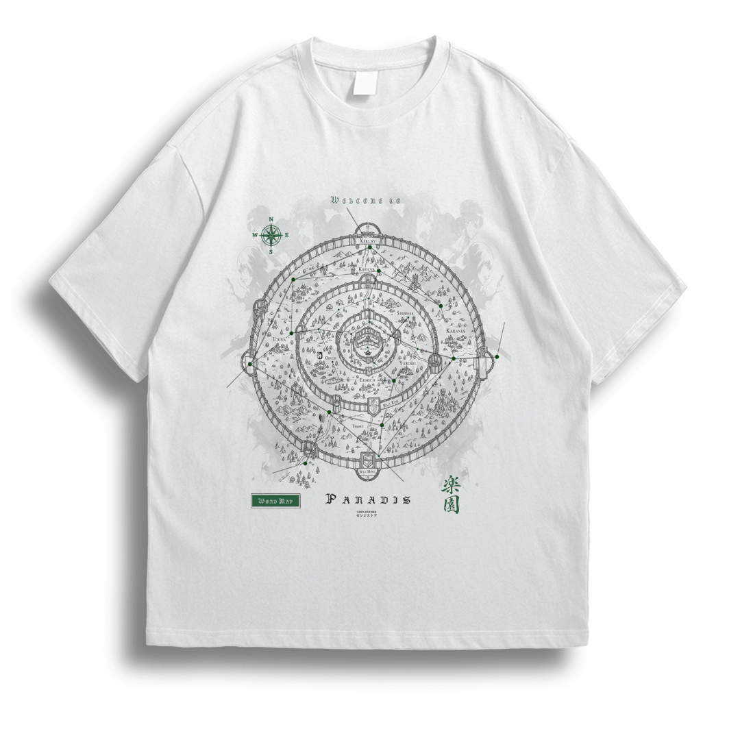 Oversize Paradis World Map