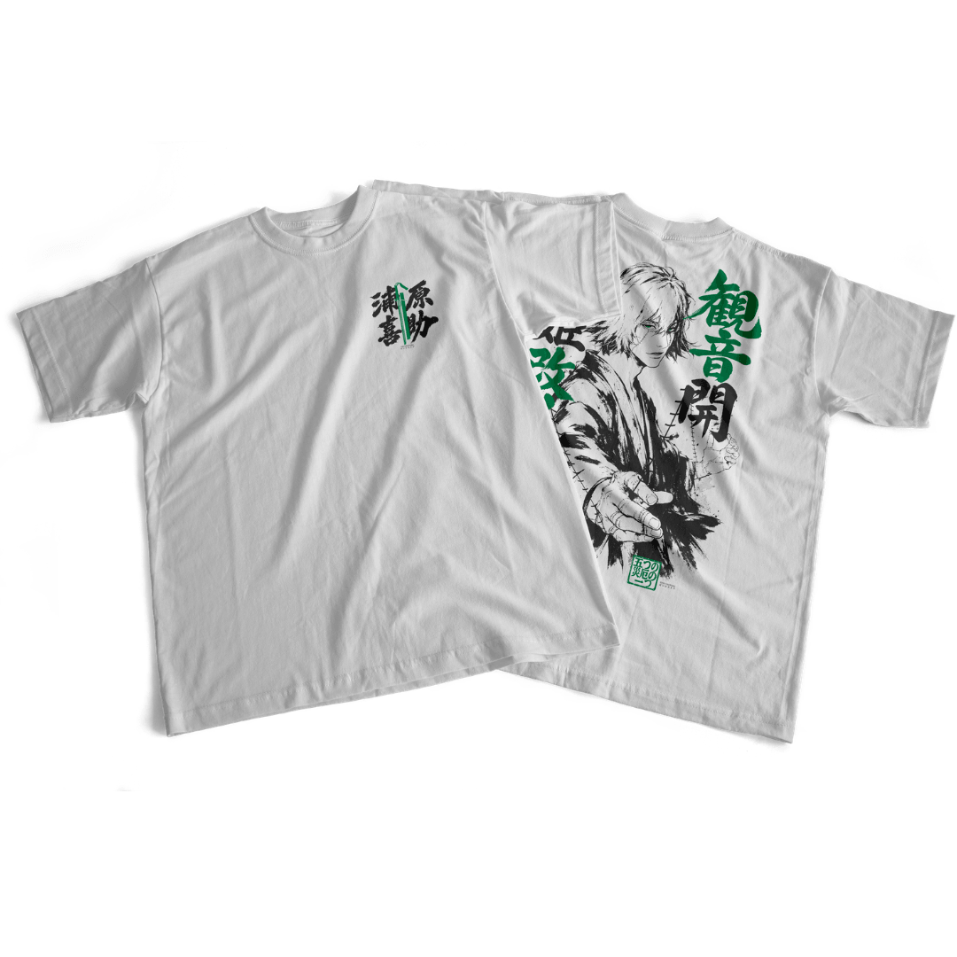 Camiseta frente e verso Uharaha Calamity