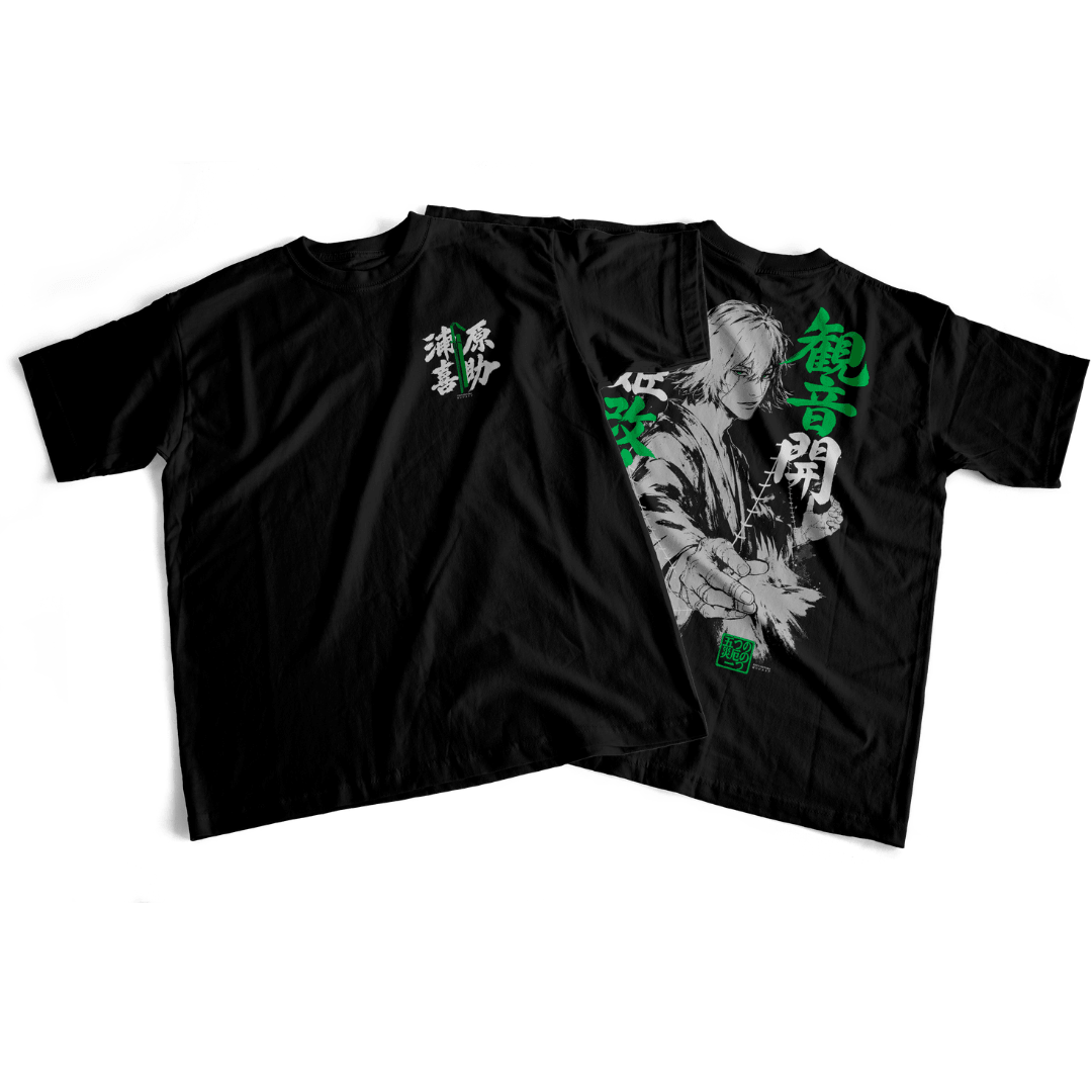 Camiseta frente e verso Uharaha Calamity - cor escura 