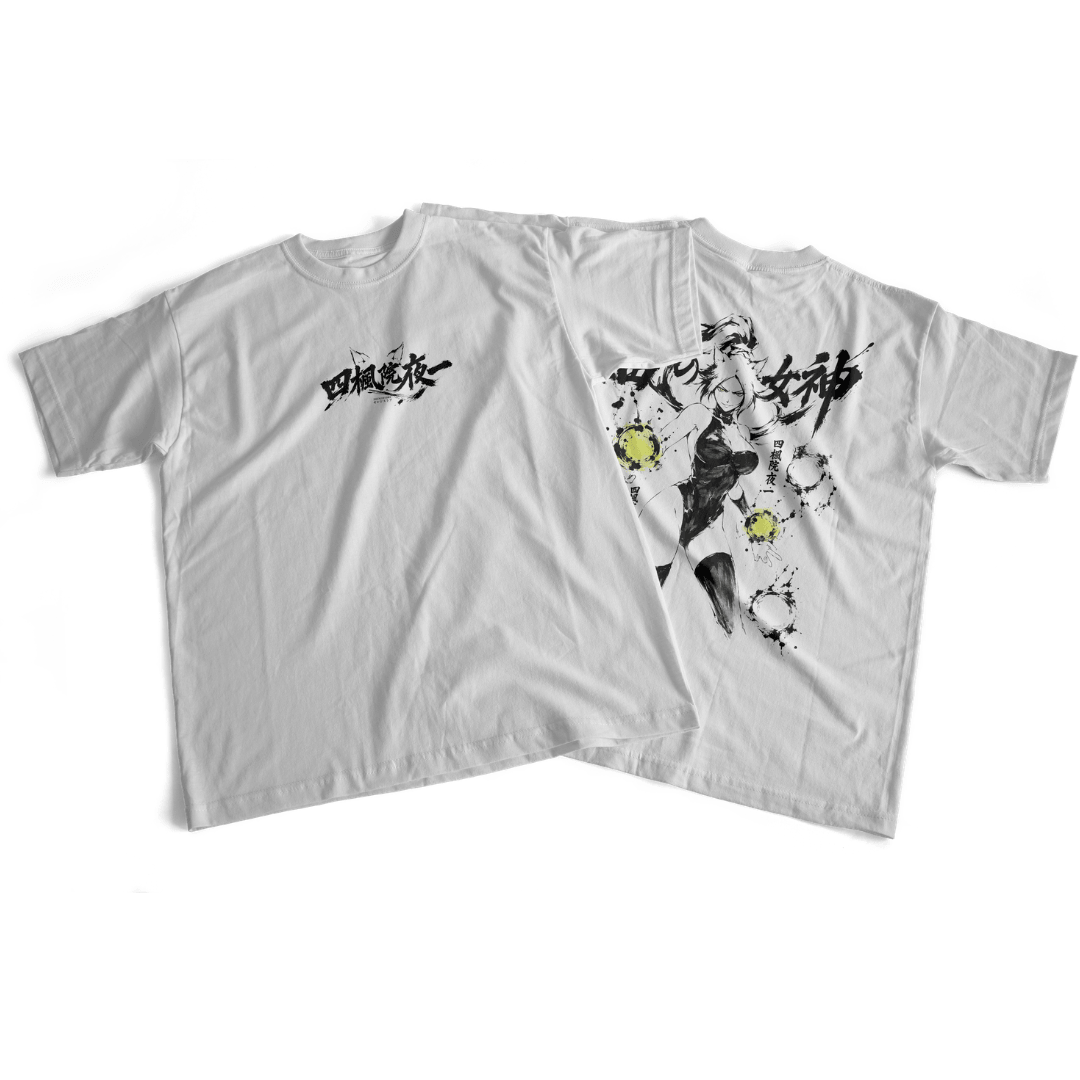 Camiseta frente e verso God Thunder Yoruichi