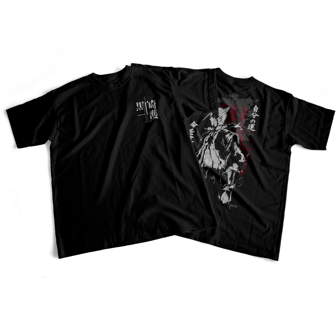 Camiseta frente e verso Ichigo TYBW - cor escura