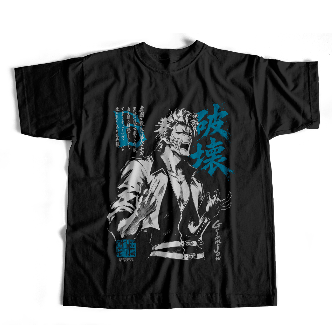 Camiseta Grimmjow Lince - cor escura 
