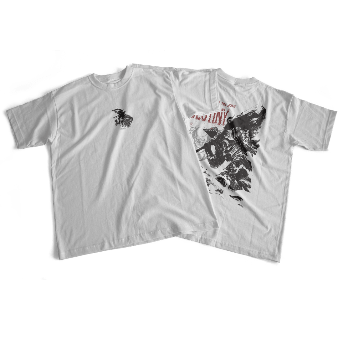 Camiseta frente e verso Berserker