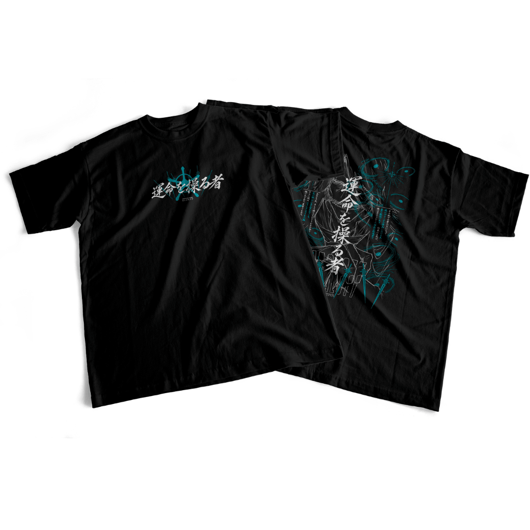 Camiseta frente e verso Magesty Quincy - cores escuras