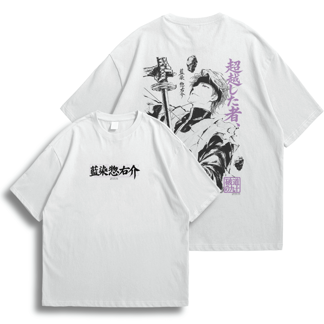 Oversize frente e verso Aizen Calamity