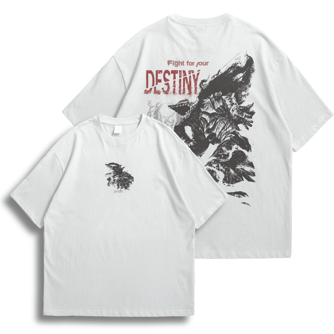 Oversize frente e verso Berserker