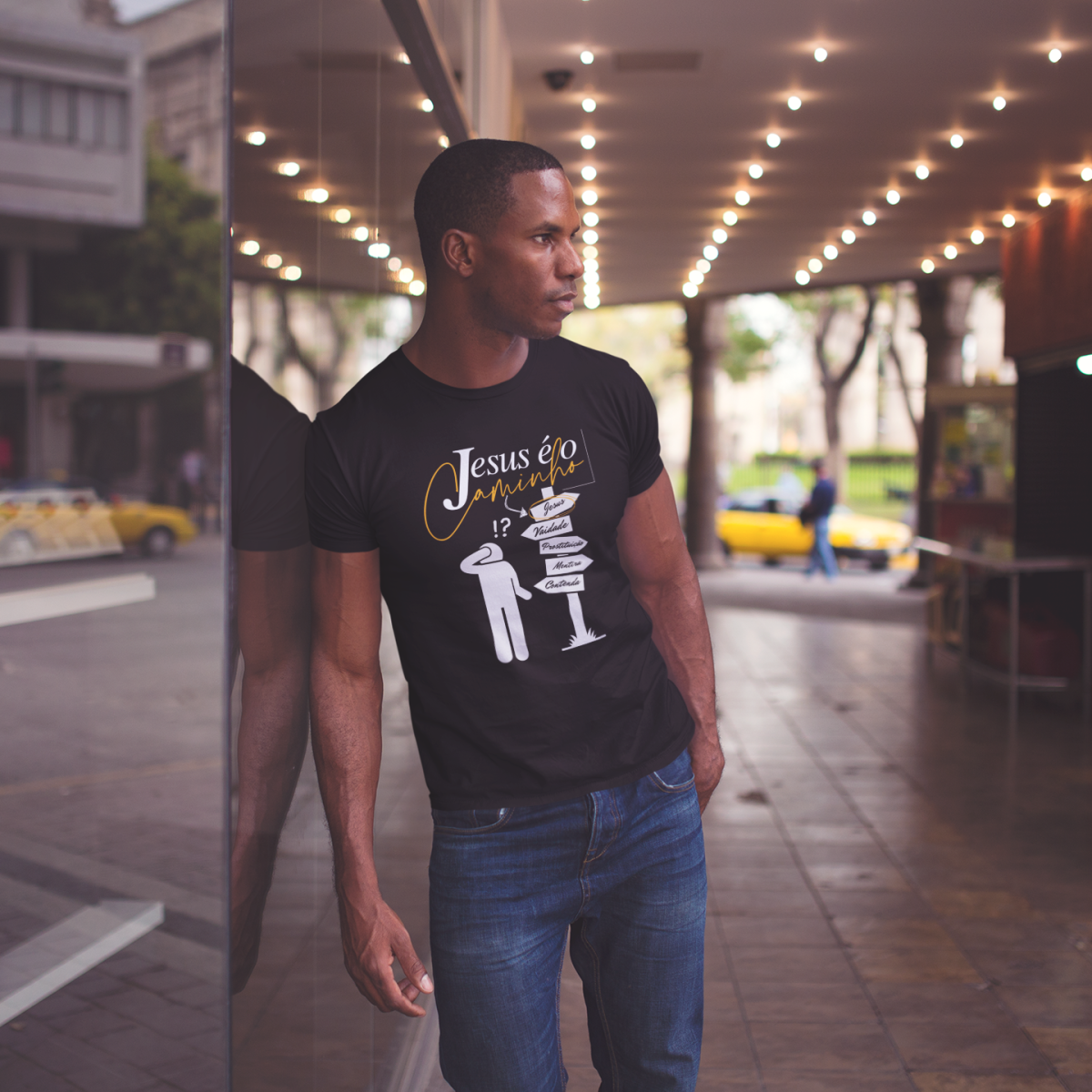 T-Shirt Quality- Jesus é o Caminho