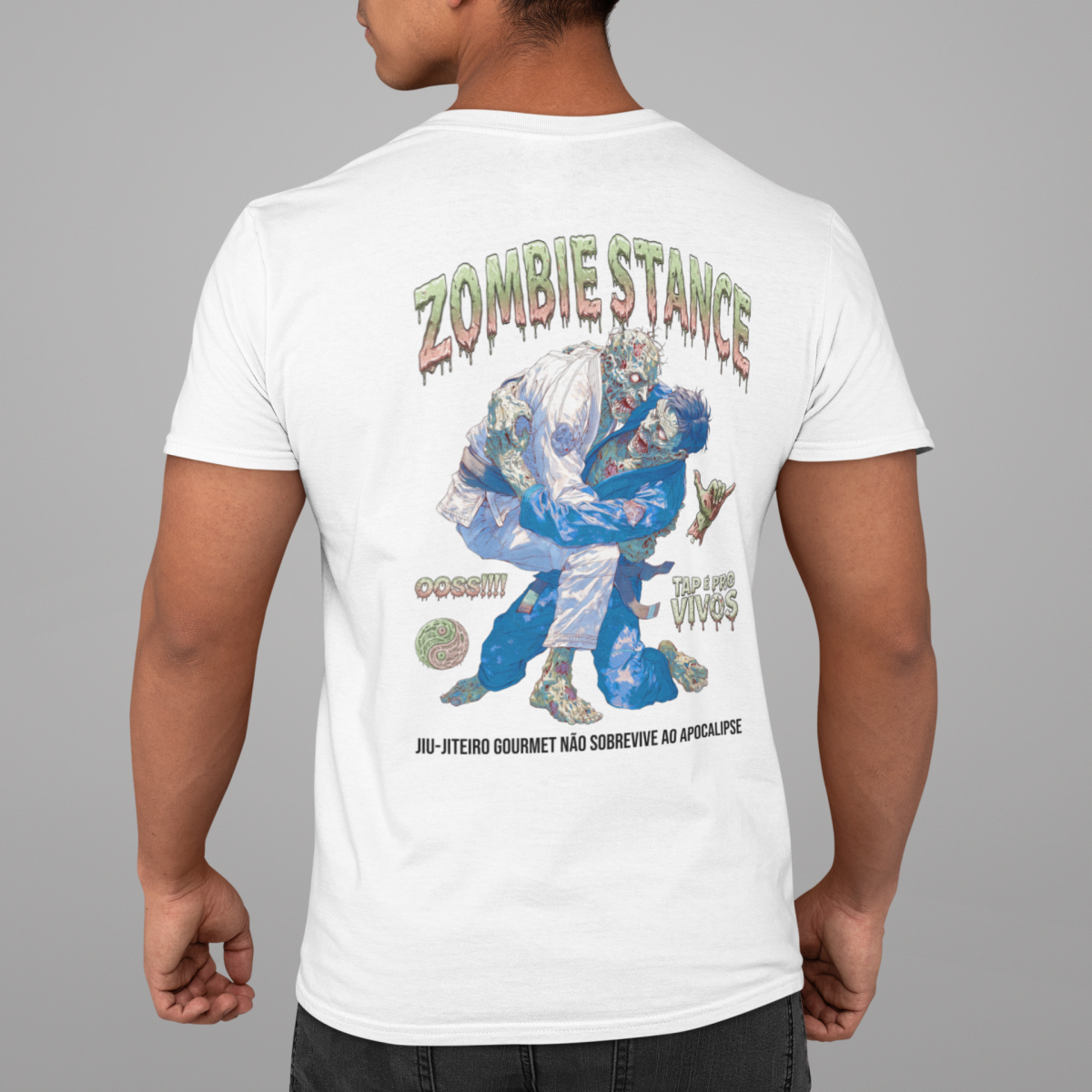 T-Shirt Quality-Postura de Zumbi